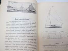 Suomen Urheilulehti 1902 - 5. vuosikerta, sidottu kirjaksi, sisällysluettelo näkyy kohteen runsaista kuvista -sports magazine, annual volume