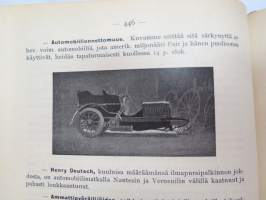 Suomen Urheilulehti 1902 - 5. vuosikerta, sidottu kirjaksi, sisällysluettelo näkyy kohteen runsaista kuvista -sports magazine, annual volume