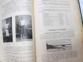 Suomen Urheilulehti 1902 - 5. vuosikerta, sidottu kirjaksi, sisällysluettelo näkyy kohteen runsaista kuvista -sports magazine, annual volume