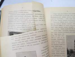 Suomen Urheilulehti 1902 - 5. vuosikerta, sidottu kirjaksi, sisällysluettelo näkyy kohteen runsaista kuvista -sports magazine, annual volume