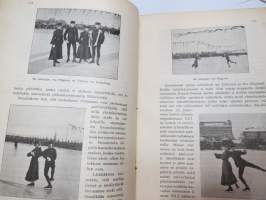 Suomen Urheilulehti 1904 - 7. vuosikerta, sidottu kirjaksi, sisällysluettelo näkyy kohteen runsaista kuvista -sports magazine, annual volume