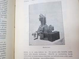 Suomen Urheilulehti 1904 - 7. vuosikerta, sidottu kirjaksi, sisällysluettelo näkyy kohteen runsaista kuvista -sports magazine, annual volume