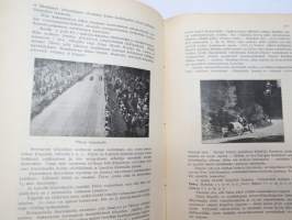 Suomen Urheilulehti 1904 - 7. vuosikerta, sidottu kirjaksi, sisällysluettelo näkyy kohteen runsaista kuvista -sports magazine, annual volume