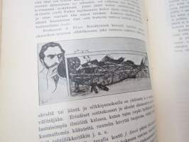 Suomen Urheilulehti 1904 - 7. vuosikerta, sidottu kirjaksi, sisällysluettelo näkyy kohteen runsaista kuvista -sports magazine, annual volume