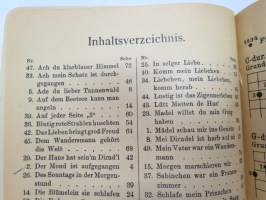 Bunter Liederkranz - 53 belibte ieder für eine Singstimme mit Gitarre - oder  Lauten-Begleitung -laulukirja / song book