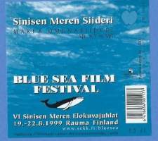 Blue Sea Film Festival  siideri     - siiderietiketti viinaetiketti