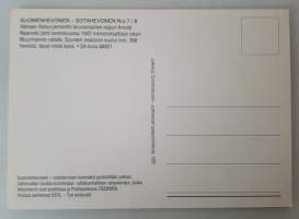 Suomenhevonen - Sotahevonen N:o 7/8, postikortti