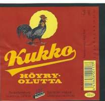 Kukko Höyryolutta - olutetiketti