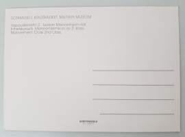 Vapaudenristin 2. luokan Mannerheim-risti -Sotamuseo, postikortti