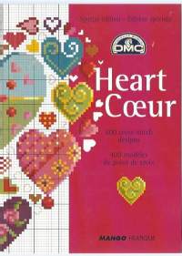 Heart Coeur 400 cross-stich designs