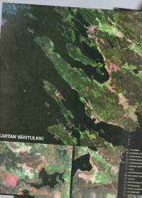 Karjala nyt 1987 nr 2  mukana jätti sateliittikartta