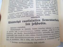 Pellervo 1915 - sidottu vuosikerta, monipuolinen maatalousaiheinen lehti, paljon mainoksia -agricultural magazine - annual volume