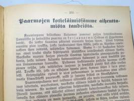 Pellervo 1915 - sidottu vuosikerta, monipuolinen maatalousaiheinen lehti, paljon mainoksia -agricultural magazine - annual volume