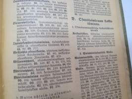 Pellervo 1915 - sidottu vuosikerta, monipuolinen maatalousaiheinen lehti, paljon mainoksia -agricultural magazine - annual volume