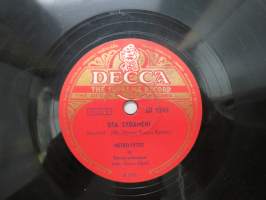 Decca SD 5245 Metro-Tytöt - Italiassa, Italiassa... / Ota sydämeni -savikiekkoäänilevy, 78 rpm record