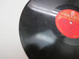 Decca SD 5245 Metro-Tytöt - Italiassa, Italiassa... / Ota sydämeni -savikiekkoäänilevy, 78 rpm record