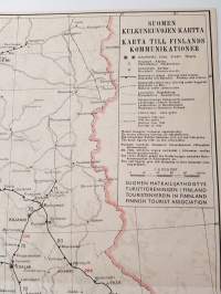 Suomen kulkuneuvojen kartta 1943