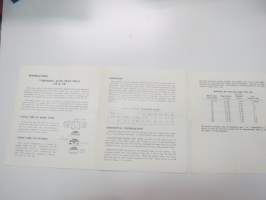 SLR / Variable ATP (Auto Tele Plus) Lens Expander -manual / käyttöohje englanniksi