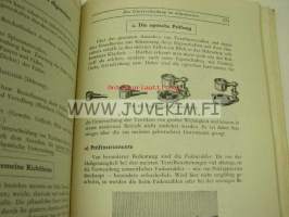 Anleitung zur Unterscheidung von Textilmaterialen  insbesondere Kunstseide und Zellvolle