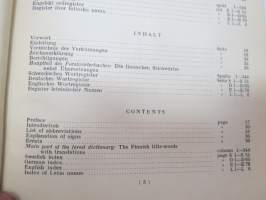 Metsäsanakirja suomi-ruotsi-saksa-englanti / Skogsordbok / Forstwörterbuch / Forest dictionary