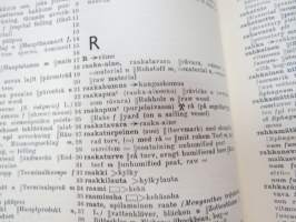 Metsäsanakirja suomi-ruotsi-saksa-englanti / Skogsordbok / Forstwörterbuch / Forest dictionary