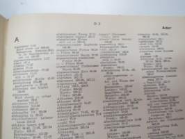 Metsäsanakirja suomi-ruotsi-saksa-englanti / Skogsordbok / Forstwörterbuch / Forest dictionary