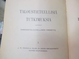 Viljan ja leivän hintasuhteista Suomen kaupungeissa silmälläpitäen hintatilaa 1890-luvun alkupuolella - economics research