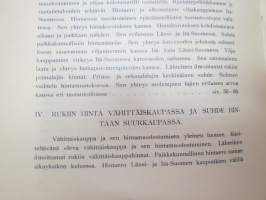 Viljan ja leivän hintasuhteista Suomen kaupungeissa silmälläpitäen hintatilaa 1890-luvun alkupuolella - economics research