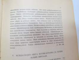 Viljan ja leivän hintasuhteista Suomen kaupungeissa silmälläpitäen hintatilaa 1890-luvun alkupuolella - economics research