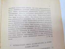 Viljan ja leivän hintasuhteista Suomen kaupungeissa silmälläpitäen hintatilaa 1890-luvun alkupuolella - economics research