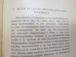 Viljan ja leivän hintasuhteista Suomen kaupungeissa silmälläpitäen hintatilaa 1890-luvun alkupuolella - economics research