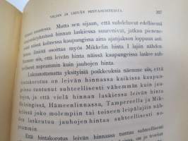 Viljan ja leivän hintasuhteista Suomen kaupungeissa silmälläpitäen hintatilaa 1890-luvun alkupuolella - economics research