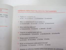Testaa taipumuksesi - Tunnista todelliset voimavarasi