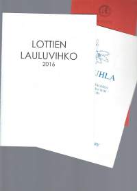 Lottien lauluvihko ja Turun sotaveteraanien joulujuhla / laulujen sanoja  2 kpl