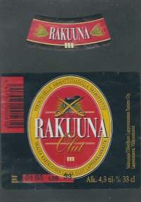 Rakuuna III olut - olutetiketti