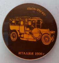 Italia 28/40 (Fiat) 1906  -rintamerkki