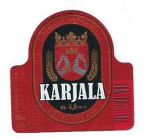 Karjala III  olut  - olutetiketti