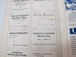 Tammi 1943 nr 6 (elokuu) - Salon Suojeluskuntapiirin lehti -National Guard district magazine