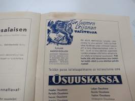 Tammi 1943 nr 6 (elokuu) - Salon Suojeluskuntapiirin lehti -National Guard district magazine