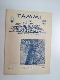 Tammi 1943 nr 7-8 (syyskuu-lokakuu) - Salon Suojeluskuntapiirin lehti -National Guard district magazine