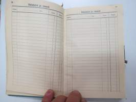 Maatalouskalenteri 1933, maatalousaiheisia artikkeleita, taulukoita, kirjoituksia, runsaasti mainoksia maatalouteen liittyen -agricultural calender