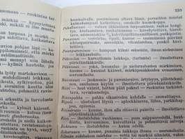 Maatalouskalenteri 1933, maatalousaiheisia artikkeleita, taulukoita, kirjoituksia, runsaasti mainoksia maatalouteen liittyen -agricultural calender