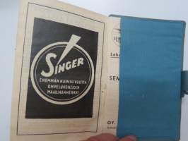 Maatalouskalenteri 1933, maatalousaiheisia artikkeleita, taulukoita, kirjoituksia, runsaasti mainoksia maatalouteen liittyen -agricultural calender