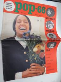pop-66, 1966 nr 3 maaliskuu- kansainvälinen nuorisojulkaisu -music magazine