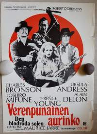 Verenpunainen aurinko - 1971 -, Charles Bronson, Ursula Andress