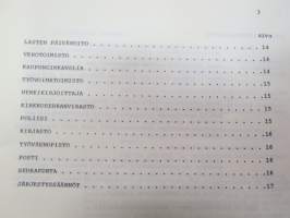 Hoas 24/31 asumisopas / opiskelija-asunnot -student housing guide 1980