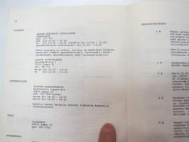 Hoas 24/31 asumisopas / opiskelija-asunnot -student housing guide 1980