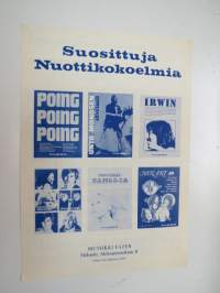 Kesävalssi -nuotit, kansikuva Timo T.A. Mikkonen / notes