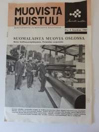 Muovista muistuu 1961 N:o 3, muovitietoutta ja muoviuutta kuluttajille