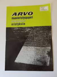 Euran Paperi Oy, Arvo muovieristyspaperi vedenpaine-eristyksiin 1964